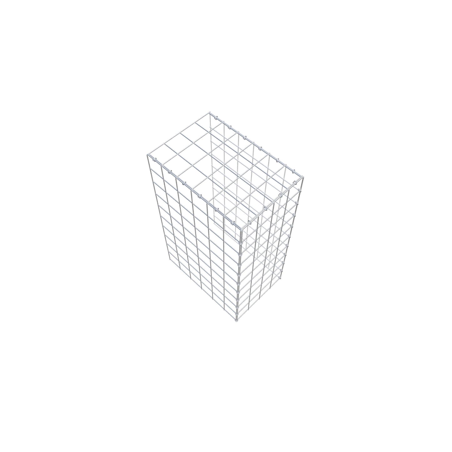 Anbaugabione Typ 4 100 cm x 60 cm x 40 cm (L x H x T), Maschenweite 10 cm x 10 cm, C-Ring