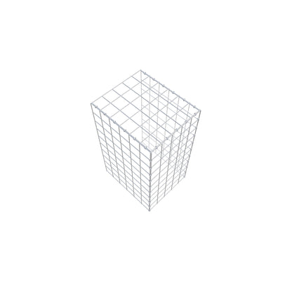 Anbaugabione Typ 4 100 cm x 60 cm x 50 cm (L x H x T), Maschenweite 10 cm x 10 cm, C-Ring