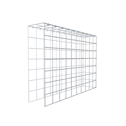 Opzetpaal type 4 100 cm x 70 cm x 20 cm (L x H x D), maaswijdte 10 cm x 10 cm, C-ring