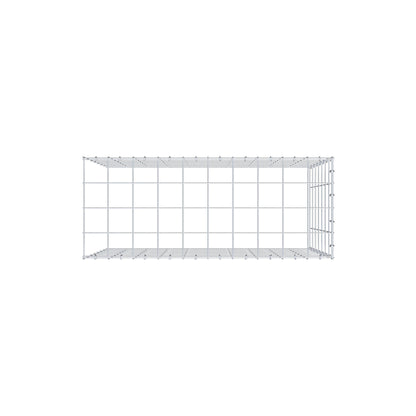 Anbaugabione Typ 4 100 cm x 70 cm x 40 cm (L x H x T), Maschenweite 10 cm x 10 cm, C-Ring