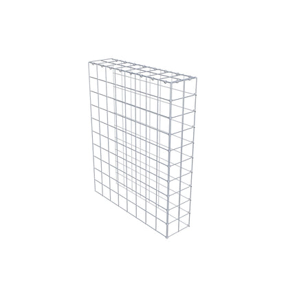 Anbaugabione Typ 4 100 cm x 80 cm x 20 cm (L x H x T), Maschenweite 10 cm x 10 cm, C-Ring