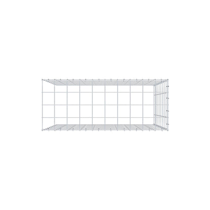 Anbaugabione Typ 4 100 cm x 90 cm x 40 cm (L x H x T), Maschenweite 10 cm x 10 cm, C-Ring