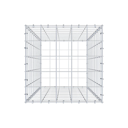 Gabion 100 cm x 50 cm x 50 cm (L x H x D), maskestørrelse 10 cm x 10 cm, C-ring