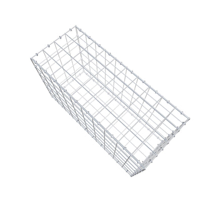Gabion 100 cm x 60 cm x 40 cm (L x H x D), maskstorlek 10 cm x 10 cm, C-ring
