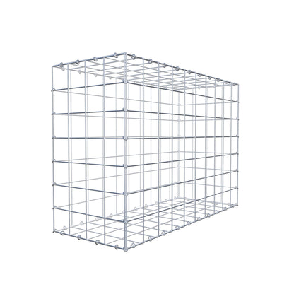 Gabion 100 cm x 70 cm x 40 cm (L x H x D), maskestørrelse 10 cm x 10 cm, C-ring