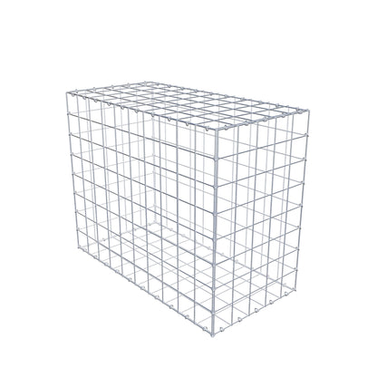 Gabion 100 cm x 80 cm x 50 cm (L x H x P), mailles 10 cm x 10 cm, anneau en C