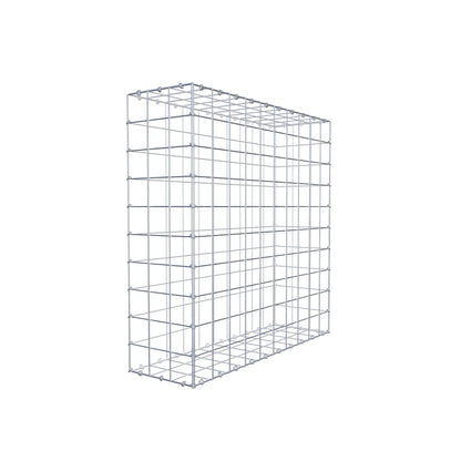 Gabion 100 cm x 100 cm x 30 cm (L x H x P), mailles 10 cm x 10 cm, anneau en C