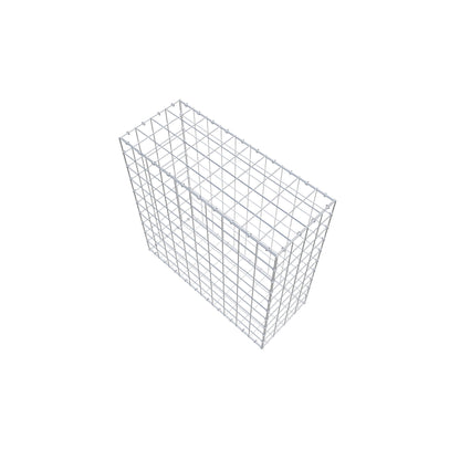 Gabion 100 cm x 100 cm x 40 cm (L x H x D), maskestørrelse 10 cm x 10 cm, C-ring