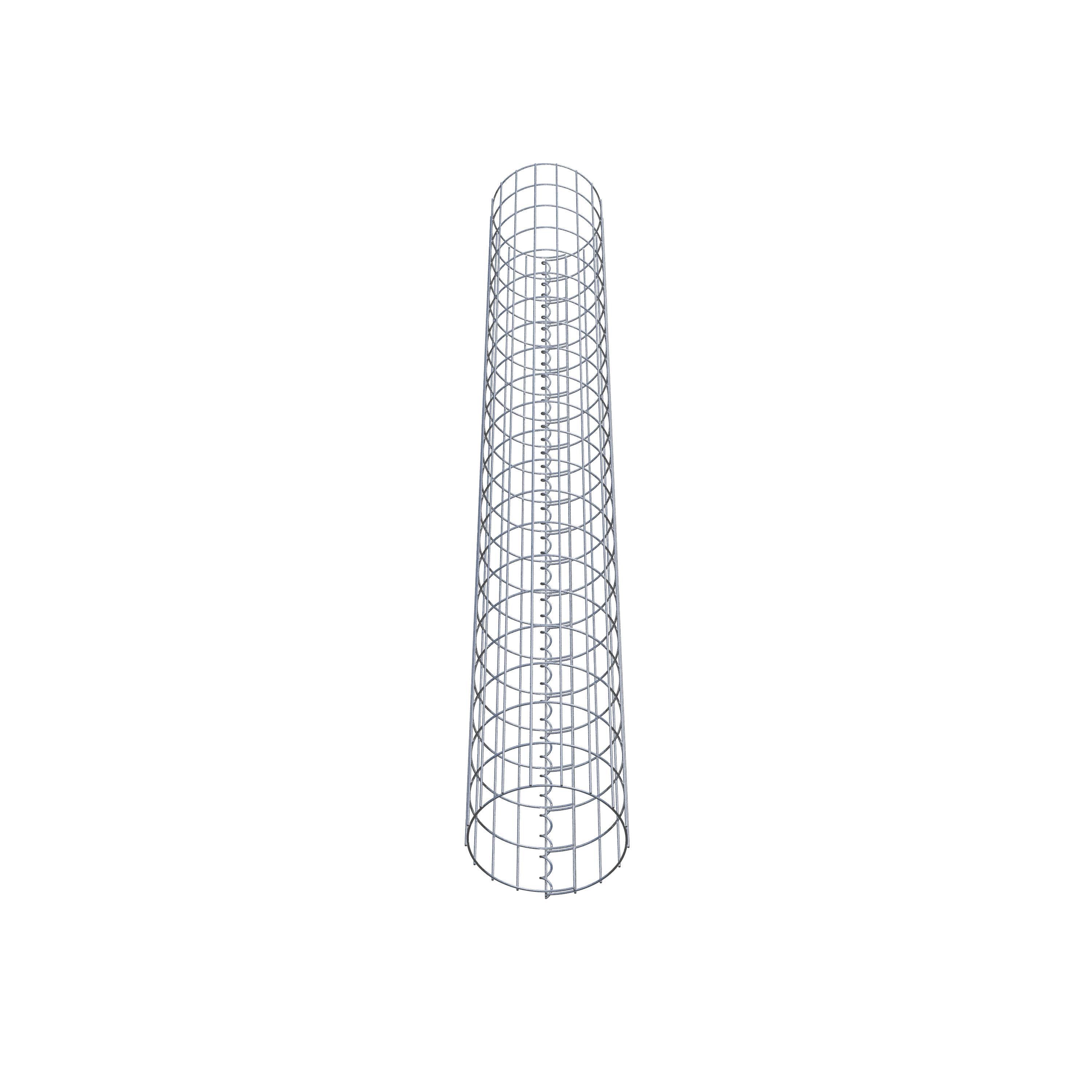 Gabionensäule Durchmesser 27 cm, MW 5 x 10 cm rund