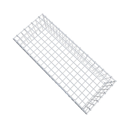 Anbaugabione Typ 3 100 cm x 30 cm x 40 cm (L x H x T), Maschenweite 5 cm x 10 cm, C-Ring