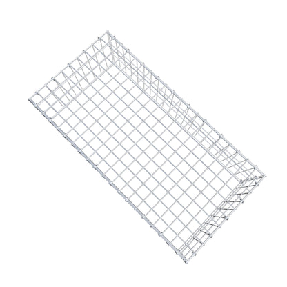 Anbaugabione Typ 3 100 cm x 30 cm x 50 cm (L x H x T), Maschenweite 5 cm x 10 cm, C-Ring