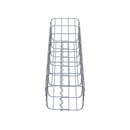 Schanskorf kolom 22 x 22 cm, MW 5 x 10 cm vierkant