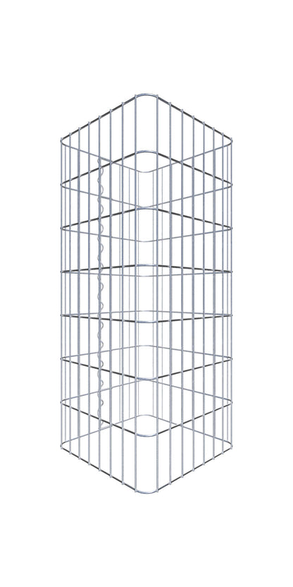 Gabione Saeule eckig 05x10 42x42 070