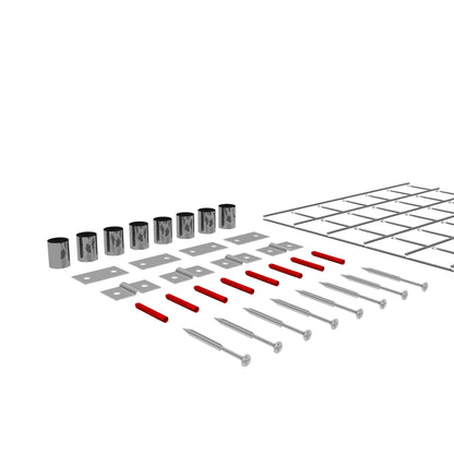 Traliccio decorativo (incl. materiale di montaggio) Dimensioni della rete 5 x 5 cm