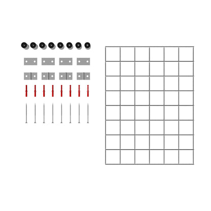 Traliccio decorativo (incl. materiale di montaggio) Dimensioni della rete 5 x 5 cm