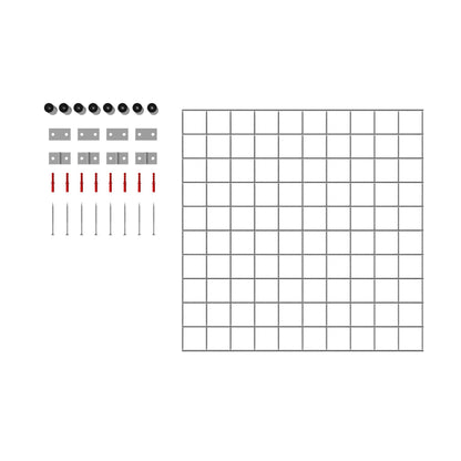 Traliccio decorativo (incl. materiale di montaggio) Dimensioni della rete 5 x 5 cm