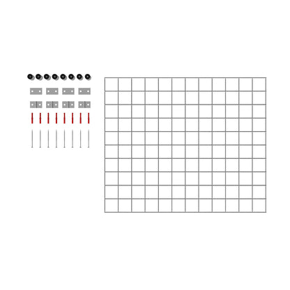 Traliccio decorativo (incl. materiale di montaggio) Dimensioni della rete 5 x 5 cm