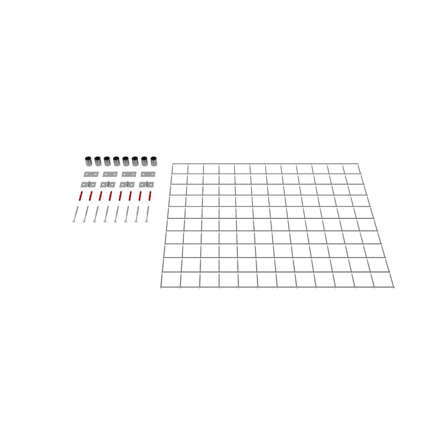 Traliccio decorativo (incl. materiale di montaggio) Dimensioni della rete 5 x 5 cm