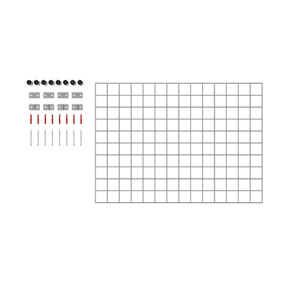 Traliccio decorativo (incl. materiale di montaggio) Dimensioni della rete 5 x 5 cm