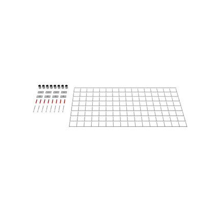 Traliccio decorativo (incl. materiale di montaggio) Dimensioni della rete 5 x 5 cm