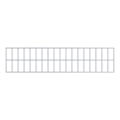 Dekogitter / Rankgitter (inkl. Montagematerial) Maschenweite 5 x 10 cm