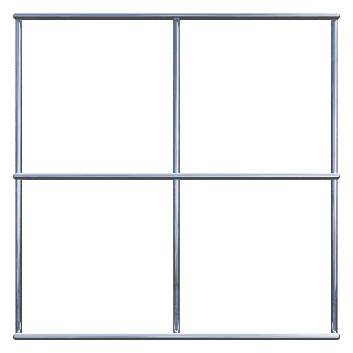 Rejilla de malla de 10 x 10 cm.