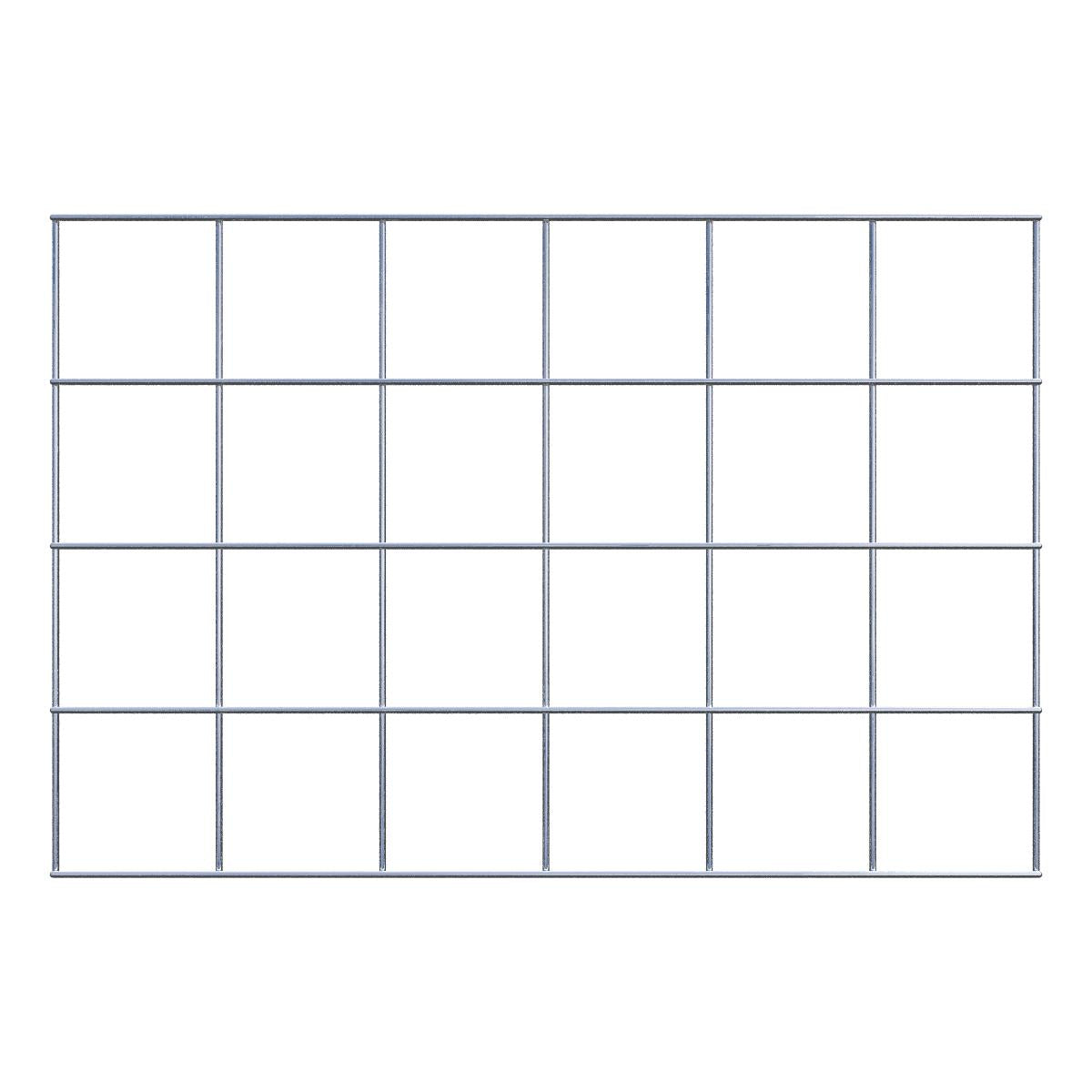 Rejilla de malla de 10 x 10 cm.