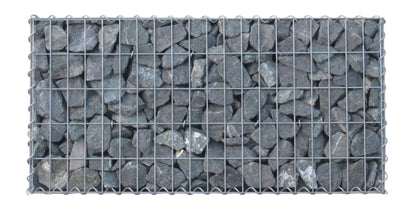 Gabion 100 cm x 60 cm x 20 cm (L x H x P), mailles 5 cm x 10 cm, spirale