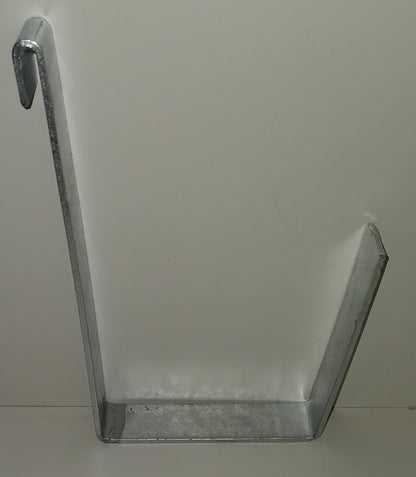 Portafioriera zincato in set da 3, incluso vaso per fiori, per gabbioni MW 5 x 20