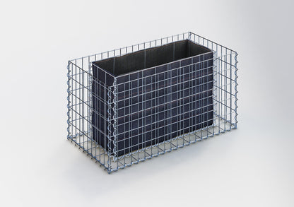 Raised bed square 100 cm x 50 cm x 50 cm (L x H x D), mesh size 5 x 10 cm, wall thickness 10 cm