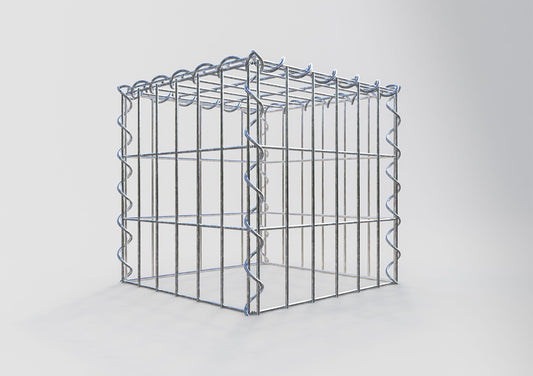 Gavión adicional tipo 3 30 cm x 30 cm x 30 cm (L x A x P), malla 5 cm x 10 cm, en espiral