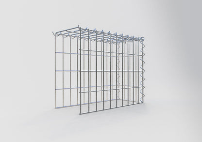 Extra gabion typ 4 50 cm x 40 cm x 20 cm (L x H x D), maskstorlek 5 cm x 10 cm, spiral