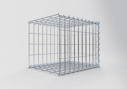 Grown-on gabion type 2 50 cm x 40 cm x 40 cm (L x H x D), mesh size 5 cm x 10 cm, spiral