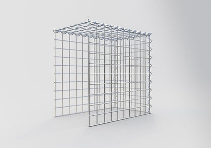 Anbaugabione Typ 4 50 cm x 50 cm x 30 cm (L x H x T), Maschenweite 5 cm x 5 cm, Spirale