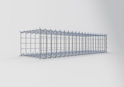 Gabion rapporté type 2 100 cm x 20 cm x 30 cm (L x H x P), mailles 5 cm x 5 cm, spirale