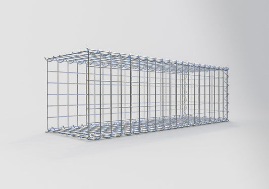 Gavión complementario tipo 2 100 cm x 30 cm x 30 cm (L x A x P), malla 5 cm x 5 cm, espiral