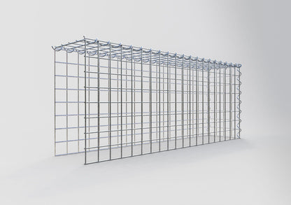 Anbaugabione Typ 4 100 cm x 40 cm x 20 cm (L x H x T), Maschenweite 5 cm x 5 cm, Spirale