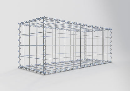 Gabion 100 cm x 40 cm x 40 cm (L x H x D), maskstorlek 10 cm x 10 cm, spiral