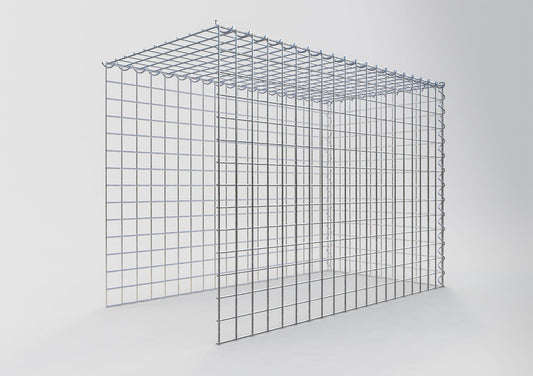 Gabion Type 4 – Acier galvanisé – 100 x 70 x 50 cm pour aménagement paysager