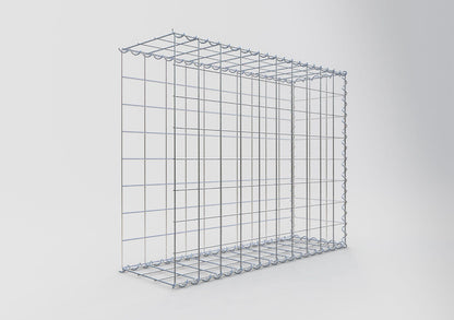 Påväxt gabion typ 2 100 cm x 80 cm x 30 cm (L x H x D), maskstorlek 10 cm x 10 cm, spiral