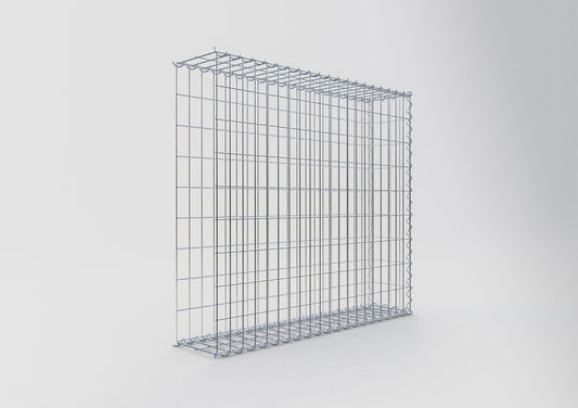 Anbaugabione Typ 2 100 cm x 90 cm x 20 cm (L x H x T), Maschenweite 5 cm x 10 cm, Spirale