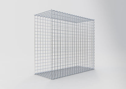 Gabion rapporté type 2 100 cm x 90 cm x 40 cm (L x H x P), mailles 5 cm x 5 cm, spirale