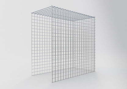 Anbaugabione Typ 4 100 cm x 100 cm x 50 cm (L x H x T), Maschenweite 5 cm x 5 cm, Spirale