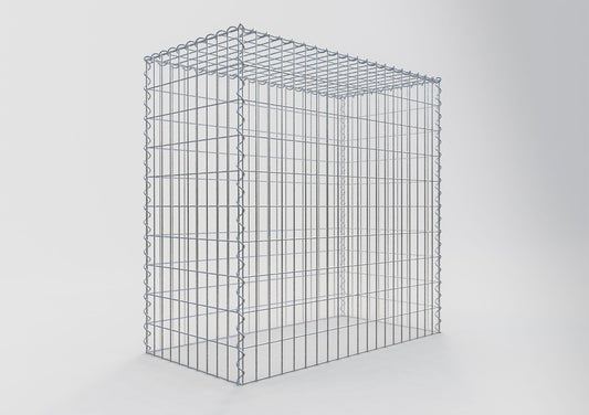 Gavión adicional tipo 3 100 cm x 100 cm x 50 cm (L x A x P), malla 5 cm x 10 cm, en espiral