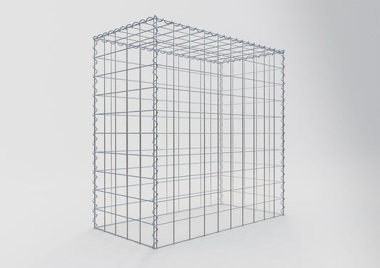 Gavión complementario tipo 3 100 cm x 100 cm x 50 cm (L x A x P), malla 10 cm x 10 cm, espiral