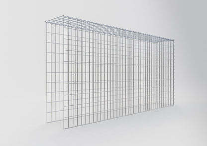 Anbaugabione Typ 4 200 cm x 100 cm x 30 cm (L x H x T), Maschenweite 5 cm x 10 cm, Spirale