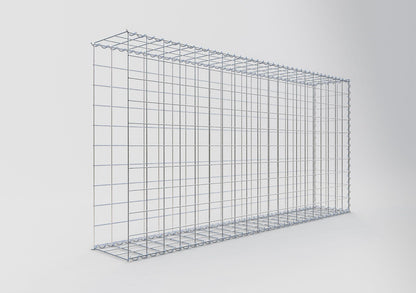 Anbaugabione Typ 2 200 cm x 100 cm x 30 cm (L x H x T), Maschenweite 10 cm x 10 cm, Spirale