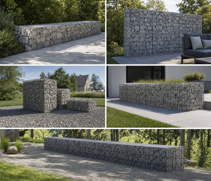 Gabion sur mesure - maille 5x10cm