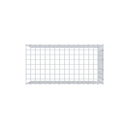 Gabião Tipo 4 80 cm x 40 cm x 40 cm (C x A x P), malhagem 5 cm x 5 cm, anel C