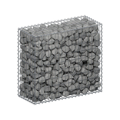 Schanskorf 100 cm x 90 cm x 40 cm (L x H x D), maaswijdte 5 cm x 10 cm, spiraalvormig